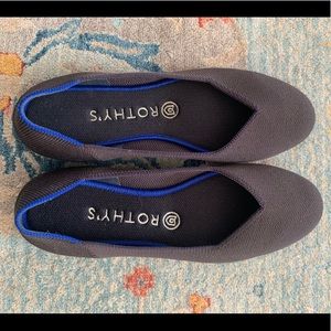 Charcoal Rothy’s Flats Size 8